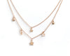 Layered Star Charm Necklace