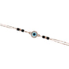 Evil Eye Beaded Chain Bracelet