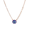 Minimal Evil Eye Protection Necklace