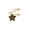 STAR spiral earrings