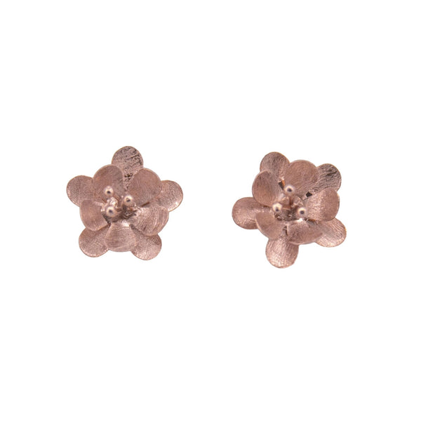 HandcraftedFlower Stud Earrings