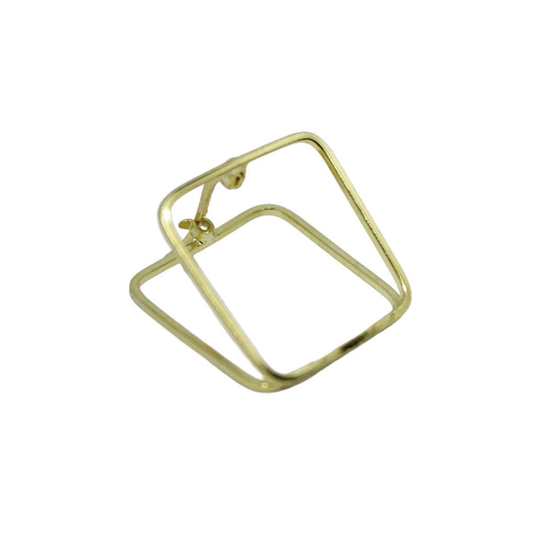 Minimal Square Outline Studs