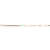Rose Gold Ocean-Themed Charm Bracelet