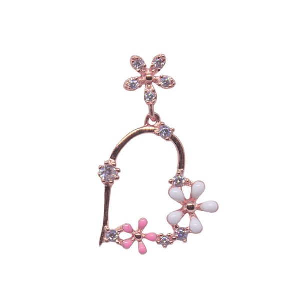 Floral Charm Earrings
