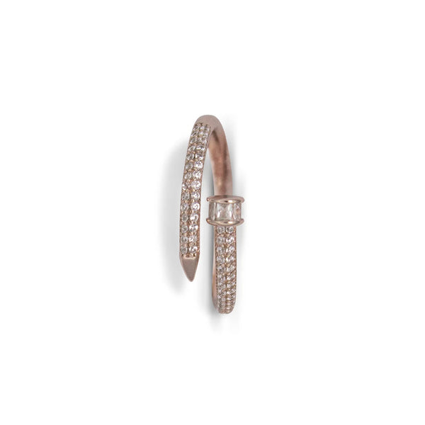 Nail Wrap Ring - RoseGold