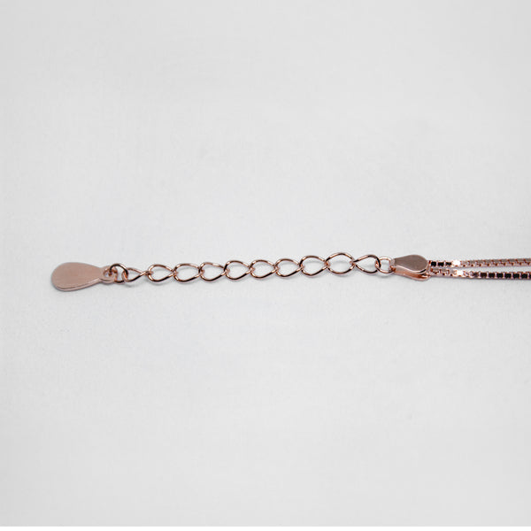 Triple Pearl Chain Bracelet