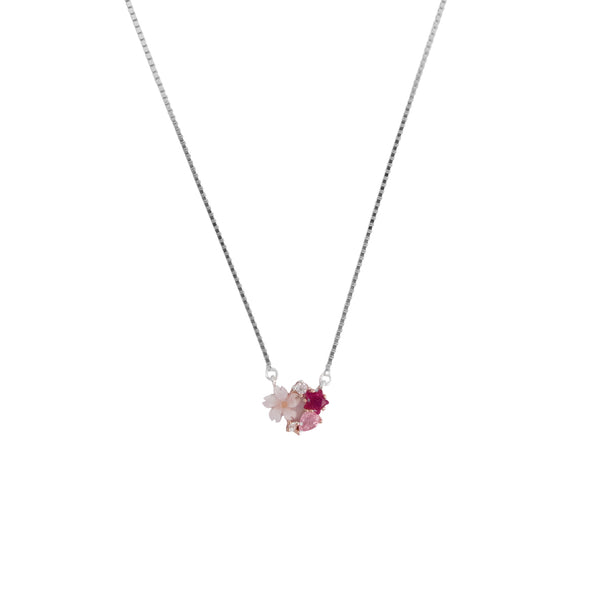 Floral Blossom MOP Necklace
