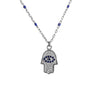 Evil Eye Hamsa Hand Protection Necklace