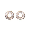Baguette Crystal Studs