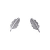 Delicate Feather Stud Earrings