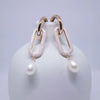 Pearl Link Drop Earrings