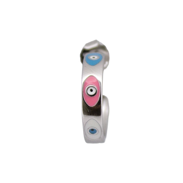 Evil Eye Hoop Earrings – Stylish Protection & Elegance