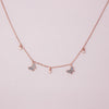 Enamel Butterfly Charm Necklace