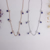 Evil Eye Enamel Ball Chain Necklace
