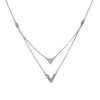 Dual V Layered Necklace
