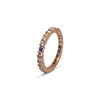 Evil Eye Eternity Band - RoseGold, 10