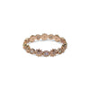 Floral Eternity Band Ring - RoseGold, 9