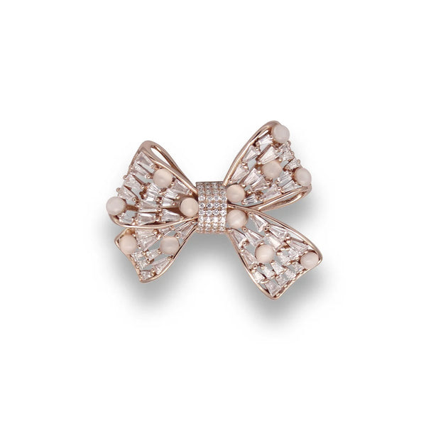 Crystal Bow Elegance Ring