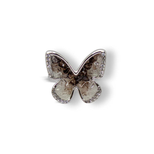 Butterfly Ring - Brown