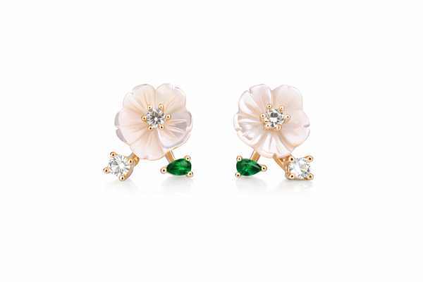 Flora MOP Studs