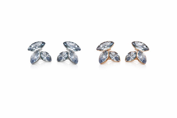 Trio Marquise Studs