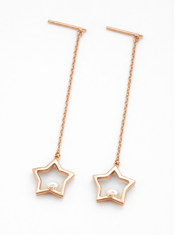 Starlink Star Threader Earrings