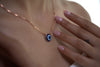 Minimal Evil Eye Protection Necklace