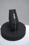 Triple Pearl Chain Bracelet