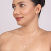 Layered Butterfly Charm Necklace