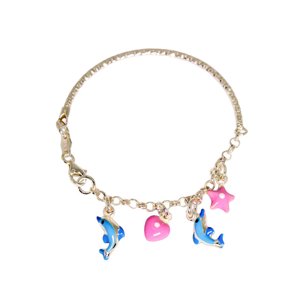 Dolphin Charm Bracelet