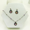 Kids Paw Print Jewelry Set
