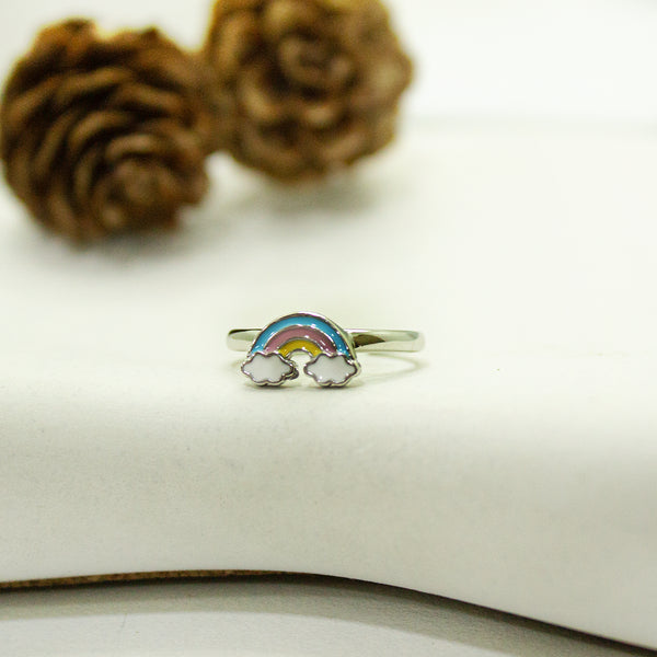 Rainbow Dreams Adjustable Ring – A Touch of Magic and Joy 🌈✨
