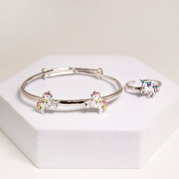 Enchanted Unicorn Adjustable Ring – A Whimsical Touch of Magic 🦄✨