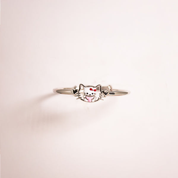 Adorable Cat Bangle Bracelet – A Sweet & Stylish Accessory 🐱💖
