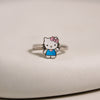 🐱 Adorable Cat-Inspired Enamel Ring – A Must-Have for Cute Jewelry Lovers!