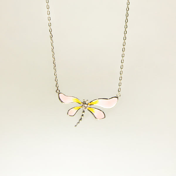 Elegant Enamel Dragonfly Necklaces – A Touch of Nature’s Beauty