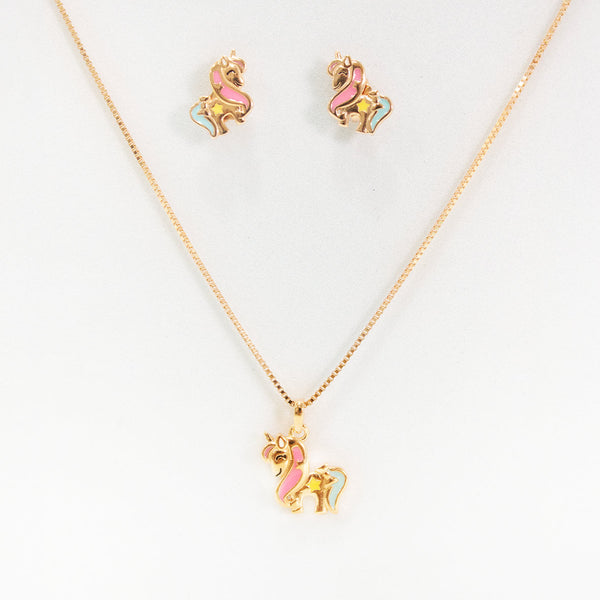 Magical Unicorn Jewelry Set - RoseGold