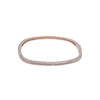 Elegant Dual-Layer Pave Bangle – A Timeless Statement Piece