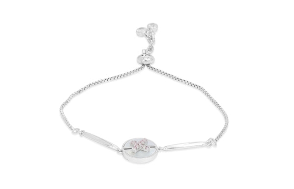 Bloom Slider Floral Charm Bracelet