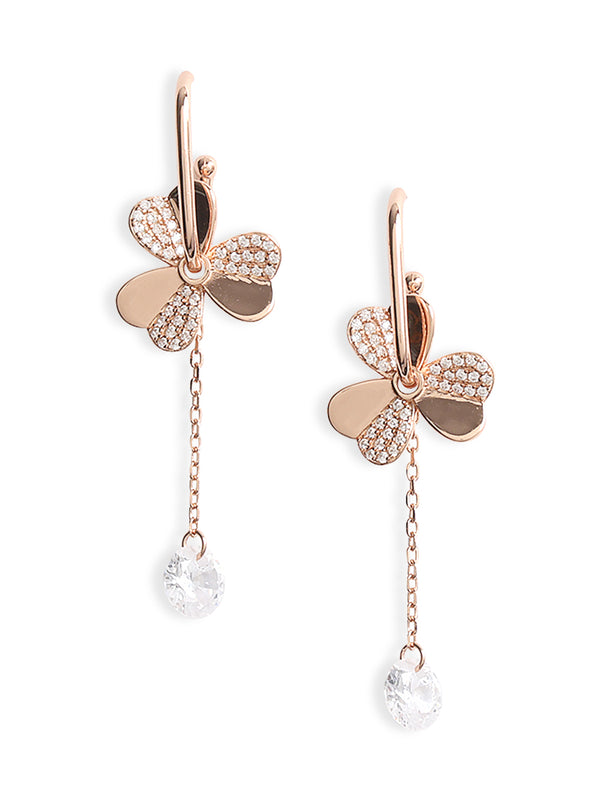 Floral Grace Dangler Earrings