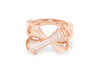 Saké Bow Pavé Statement Ring