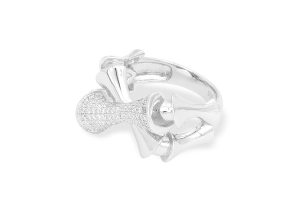 Saké Bow Pavé Statement Ring