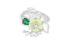 Floral Vine Statement Adjustable Ring