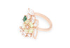 Floral Vine Statement Adjustable Ring