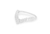 Baguette Curve Statement Ring