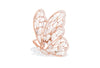 Butterfly Pearl Cluster Statement Ring