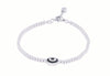 Evil Eye CZ Tennis Bracelet