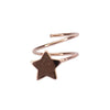 STAR spiral earrings