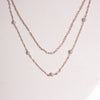 Elegant Layered Necklace with Pearls