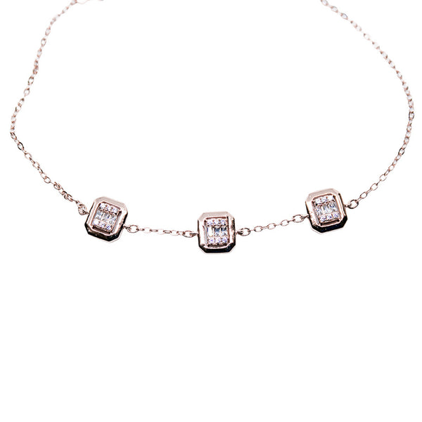 Geometric Spark Link Bracelet